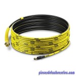 Flexible de Canalisation 15m + Buse Canal pour Nettoyeur Haute Pression Karcher