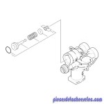 Tête de Cylindre Version 1 pour Nettoyeur Haute Pression Karcher