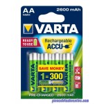 Accu Varta power AA / 2500mAh