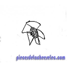 Hélice pour Radiateur Soufflant Turboceram Silence Calor Hélice pour Radiateur Soufflant Turboceram Silence Calor