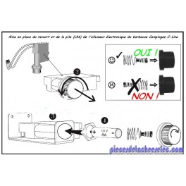 Note d'Information pour Problème Allumeur Barbecue Delano / C-Line / 1900 / 2400 / S / D Campingaz