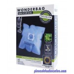 Lot de 5 Sacs Universels Mentholés Wonderbag pour Aspirateurs Toutes Marques