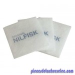 Lot de 3 Pré-Filtres Moteur pour Aspirateurs Nilfisk