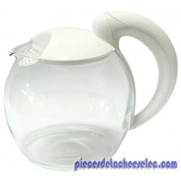 Verseuse Blanche 15 Tasses pour Cafetière Crystalys / Selection Moulinex