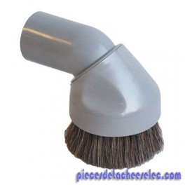 Brosse Ronde Grise 100% naturelle pour Aspirateur King / Family / Business / GS/GM80 Nilfisk