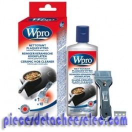 Kit Nettoyant pour Plaques Vitro Wpro Kit Nettoyant pour Plaques Vitro Wpro