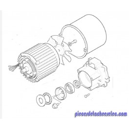 Moteur sans Pompe pour Nettoyeur Haute Pression Karcher Moteur sans Pompe pour Nettoyeur Haute Pression Karcher