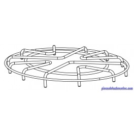 Support de Casseroles pour Réchaud Grill 3 en 1 CV - R Campingaz Support de Casseroles pour Réchaud Grill 3 en 1 CV - R Campingaz