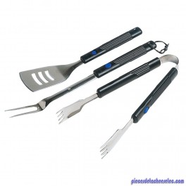 Set de 3 Ustensiles Inox Extensibles pour Barbecue Campingaz