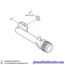 Raccord + Joint pour Nettoyeur Haute Pression Karcher Raccord + Joint pour Nettoyeur Haute Pression Karcher