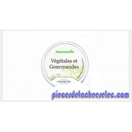 Clé recettes "Végétales et gourmandes" Vorwerk TM 5