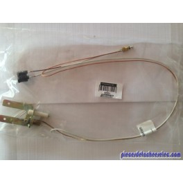 Ensemble Veilleuse + Thermocouple + Electrode pour Parasol Chauffant Sun force / + / L Campingaz