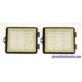 Filtres Hepa x 2 pour Aspirateur Backuum Nilfisk