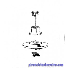 Boitier de Commande Beige pour Cocotte Wikook 4 L Tefal Boitier de Commande Beige pour Cocotte Wikook 4 L Tefal