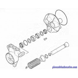 Groupe de Pompes pour Nettoyeur Haute Pression Karcher