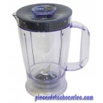 Blender Complet Gris Acrylique 1,8L pour Robot Multifonction FP250 KENWOOD