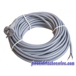 Cable D'alimentation 15 m pour Aspirateur à Usage Intensif Nilfisk Cable D'alimentation 15 m pour Aspirateur à Usage Intensif Nilfisk