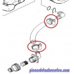 Colliers de Serrage x 2 pour Nettoyeur Haute Pression Karcher