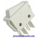 IInterrupteur Maintenu Blanc 2 Cosses pour Radiateur Delonghi