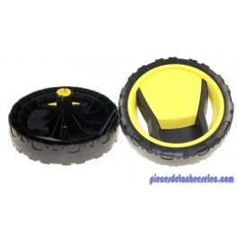 Roues Jaune de Chariots x 2 pour Nettoyeur Haute Pression Kärcher Roues Jaune de Chariots x 2 pour Nettoyeur Haute Pression Kärcher