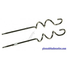 Crochets à Petrir x 2 pour Batteur Electrique HR1560 Phillips Crochets à Petrir x 2 pour Batteur Electrique HR1560 Phillips