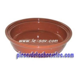 Plat + Couvercle Marron pour Wok Tajine 248 / 250 Tefal