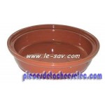 Plat + Couvercle Marron pour Wok Tajine 248 / 250 Tefal