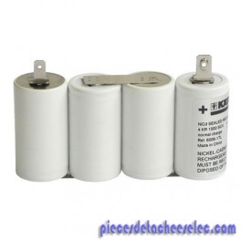 Pack de 4 Accus 4,8V / 1,5AH pour Balayeuse / Balayeuse Aspirante K50 Karcher Pack de 4 Accus 4,8V / 1,5AH pour Balayeuse / Balayeuse Aspirante K50 Karcher