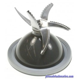 Couteau avec Support Complet Gris pour Blender Prep Expert 7900 Krups Couteau avec Support Complet Gris pour Blender Prep Expert 7900 Krups
