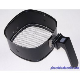 Panier Noir + Poignée Amovible pour Friteuse HD9220 Philips Panier Noir + Poignée Amovible pour Friteuse HD9220 Philips