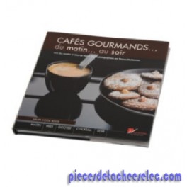 Livre de 50 Délicieuses Recettes "Cafés gourmands"