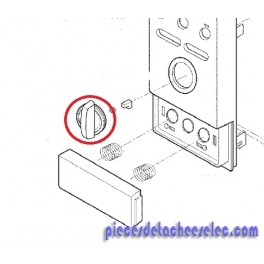 Bouton Selecteur pour Micro Onde HMT873L/02 Bosch Bouton Selecteur pour Micro Onde HMT873L/02 Bosch