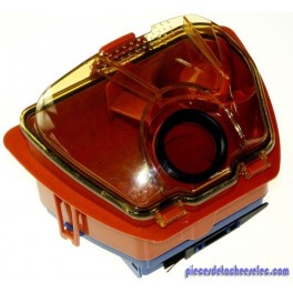Bac Séparateur Orange + Filtre HEPA pour Aspirateurs Compacteo Cyclonic Moulinex / Rowenta