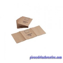 Pochette de 10 Sacs Filtres pour Aspirateur Poussière Kärcher T 12/1 / T 12/1 Eco Efficiency Pochette de 10 Sacs Filtres pour Aspirateur Poussière Kärcher T 12/1 / T 12/1 Eco Efficiency