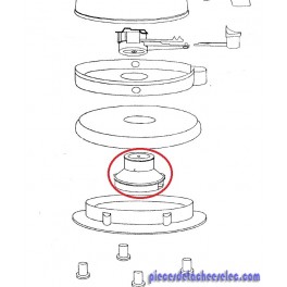 Connecteur pour Bouilloire KBX2014 / KBX3015 DELONGHI Connecteur pour Bouilloire KBX2014 / KBX3015 DELONGHI