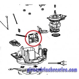 Carte Electronique d'Alimentation pour Robot Prep Expert Série 8000 Krups Carte Electronique d'Alimentation pour Robot Prep Expert Série 8000 Krups
