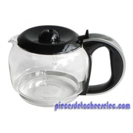 Verseuse Complète avec Poignée et Couvercle Noir pour Cafetière EFK 3100/3130 Electrolux