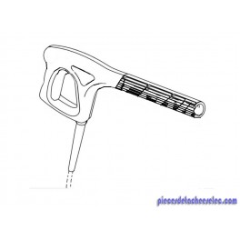 Poignée - Pistolet pour Nettoyeur Haute Pression Compact C 100.2 Nilfisk Poignée - Pistolet pour Nettoyeur Haute Pression Compact C 100.2 Nilfisk