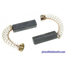 Lot de 2 X Charbons de Moteur 5x5x16mm pour Robot Seb / Moulinex Lot de 2 X Charbons de Moteur 5x5x16mm pour Robot Seb / Moulinex