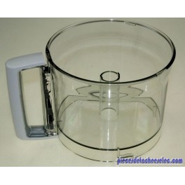 Cuve avec Poignée Blanche pour Préparateur Culinaire Cuisine Système 5200 Magimix Cuve avec Poignée Blanche pour Préparateur Culinaire Cuisine Système 5200 Magimix