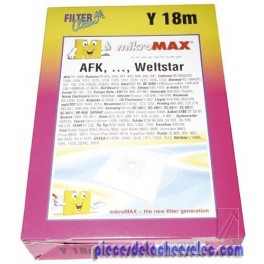 Sacs Non Tissés X 4 pour Aspirateur VC1300M Proline