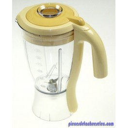 Bol Blender Complet Jaune pour Blender Vivacio 1 / 3 / 4 Moulinex Bol Blender Complet Jaune pour Blender Vivacio 1 / 3 / 4 Moulinex