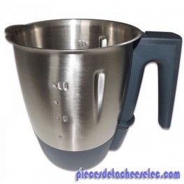 Ensemble Bol Inox pour Robot Cuiseur Délimix QC350 / QC360 Simeo Ensemble Bol Inox pour Robot Cuiseur Délimix QC350 / QC360 Simeo