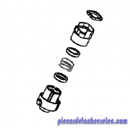 Piston avec Connecteur pour Aspirateur Air Force Extreme 18 V Rowenta Piston avec Connecteur pour Aspirateur Air Force Extreme 18 V Rowenta