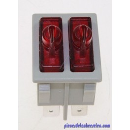 Interrupteur Double pour Radiateur DELONGHI Interrupteur Double pour Radiateur DELONGHI