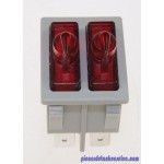 Interrupteur Double pour Radiateur DELONGHI