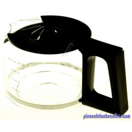Verseuse avec Couvercle Noir pour Cafetière Control Line Krups Verseuse avec Couvercle Noir pour Cafetière Control Line Krups