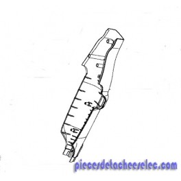 Corps Inférieur Marron pour Aspirateur Air force 12V-24V / Delta Force 18V Rowenta