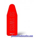 Housse de Repassage Swiss en Coton / Polyester Rouge 131 X 55 Cm pour Planche à Repasser Laurastar
