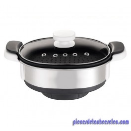 Bol Vapeur 3.7 L Complet pour Robot Multifonctions Companion / I Companion Moulinex Bol Vapeur 3.7 L Complet pour Robot Multifonctions Companion / I Companion Moulinex